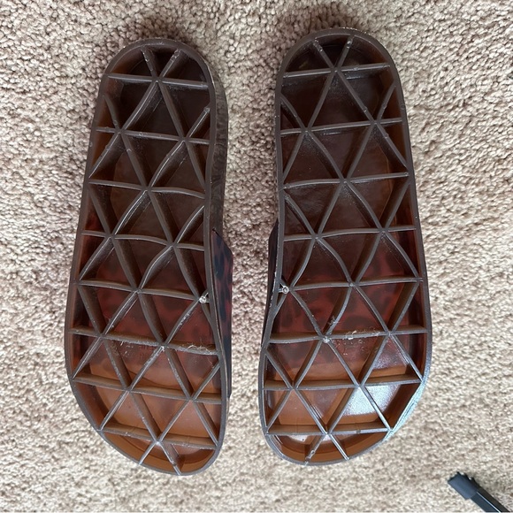 NEW J. Crew Tortoise Slide Sandal Women’s Size 38/7 Water Resistant Pool Slides - Picture 10 of 11